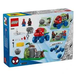 Команда Спайди на спасательной операции в Dino Crawler Marvel, 4 года+, 11199, Lego