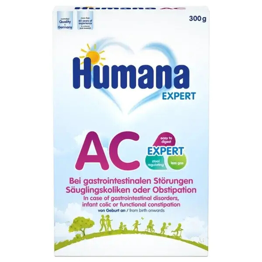 Молочна суха суміш Humana АntiColic AC Expert  300 г: ціни та характеристики
