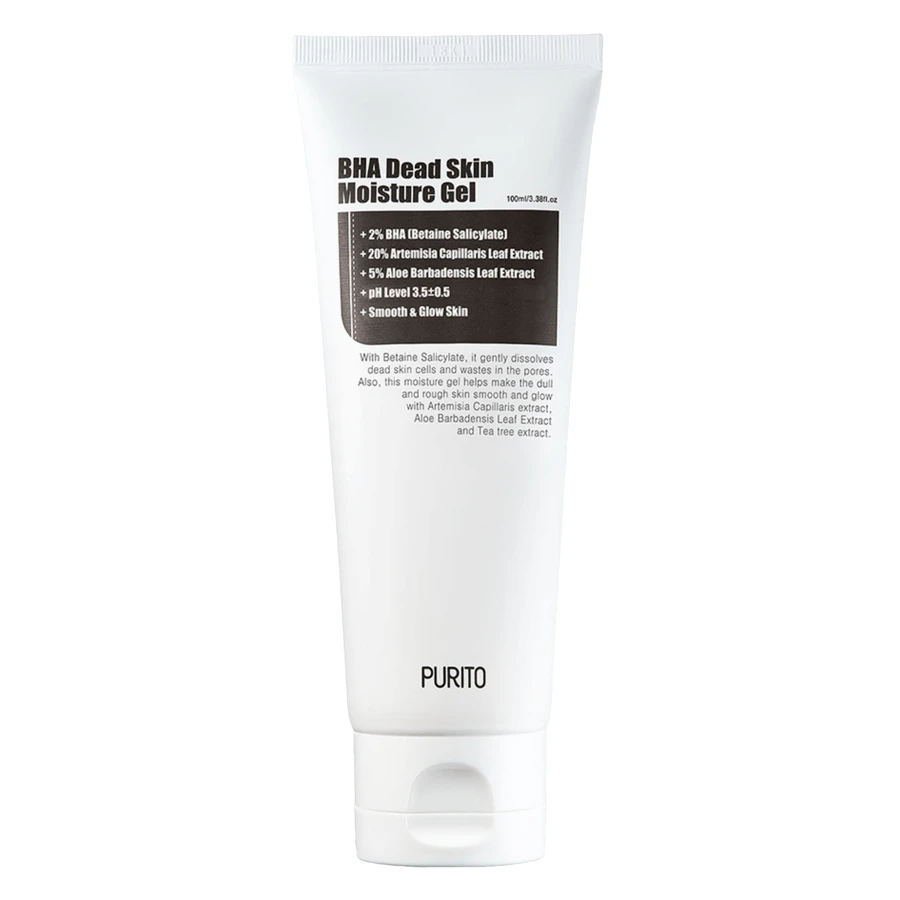 Purito, BHA Dead Skin Moisture Gel, зволожуючий та відлущуючий гель для обличчя, 100 мл: ціни та характеристики