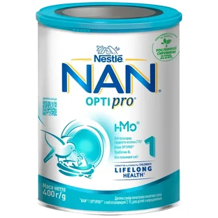Смесь Nestle NAN Optipro 1 с рождения 400 г 