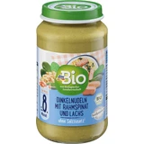 DmBio Меню з нуту спельти зі шпинатом та лососем 8+, 220 г