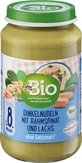 DmBio Меню з нуту спельти зі шпинатом та лососем 8+, 220 г