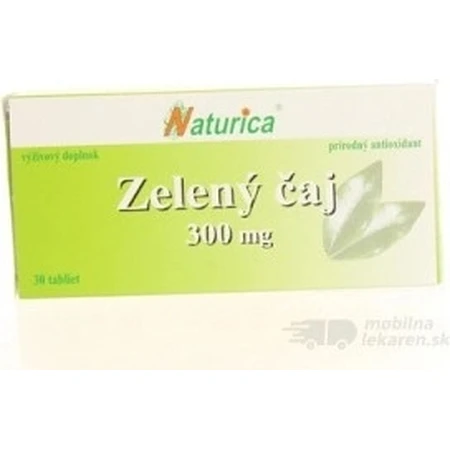 Naturica GREEN TEA 300 мг 1×30 пакетиків, зелений чай: ціни та характеристики