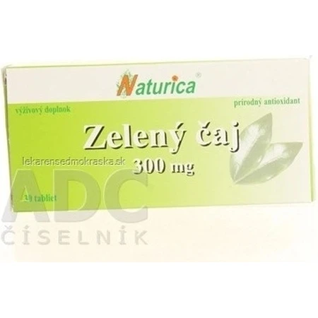 Naturica GREEN TEA 300 мг 1×30 пакетиків, зелений чай: ціни та характеристики