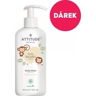 ATTITUDE Baby leaves body lotion with pear and aroma 1×473 ml, детский лосьон для тела