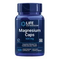 Life Extension Magnesium Caps, магний 500 мг, 100 вегетарианских капсул