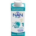 Смесь молочная детская NESTLE NAN 1 Optipro с рождением жидкая 200 мл