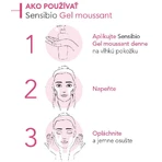 Ніжний заспокійливий мус для зняття макіяжу з чутливої шкіри Bioderma Sensibio Gel moussant для чутливої шкіри 500 мл: ціни та характеристики