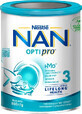 Смесь NAN 3 Optipro молочная для детей с 12 месяцев, 800 г