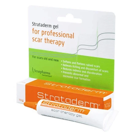 Гель Synerga Pharmaceuticals Strataderm для лікування аномальних рубців, 10 г: ціни та характеристики