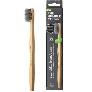 Бамбукова зубна щітка з антибактеріальною щетиною, Brush Pro, 1 штука, Humble