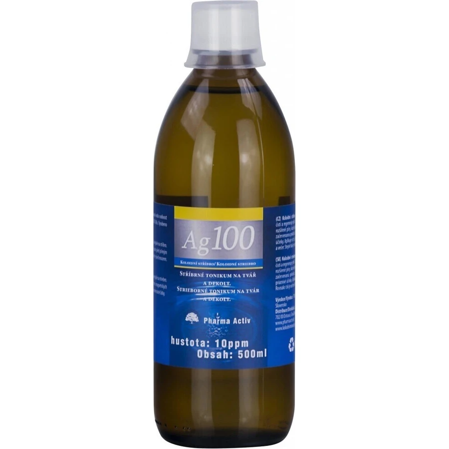 Pharma Activ Colloid Silver Ag100 1×300 мл, 10 ppm, колоїдне срібло: ціни та характеристики
