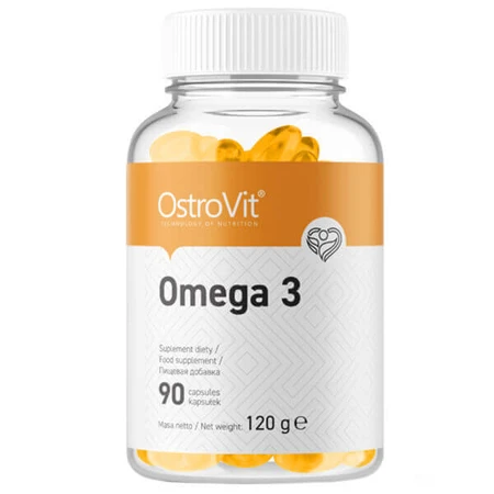 OstroVit Омега 3, 90 капсул ДЕФЕКТ УПАКОВКИ: ціни та характеристики