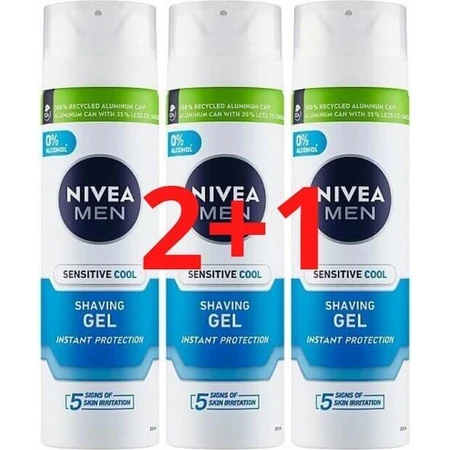 NIVEA MEN Sensitive Cooling 1×200 мл, гель: ціни та характеристики