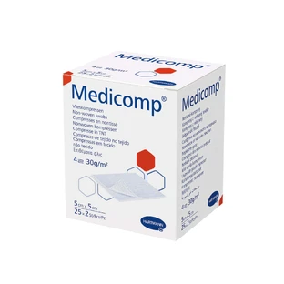Medicomp Тампони неткані 5 х 5 см, 50 шт.