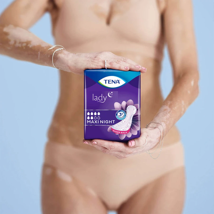 Набір Tena Lady, спеціальні гігієнічні рушники Maxi Night, 2 x 12 шт + ProSkin Pants Normal chonic труси, розмір M та L, 2 зразки: ціни та характеристики