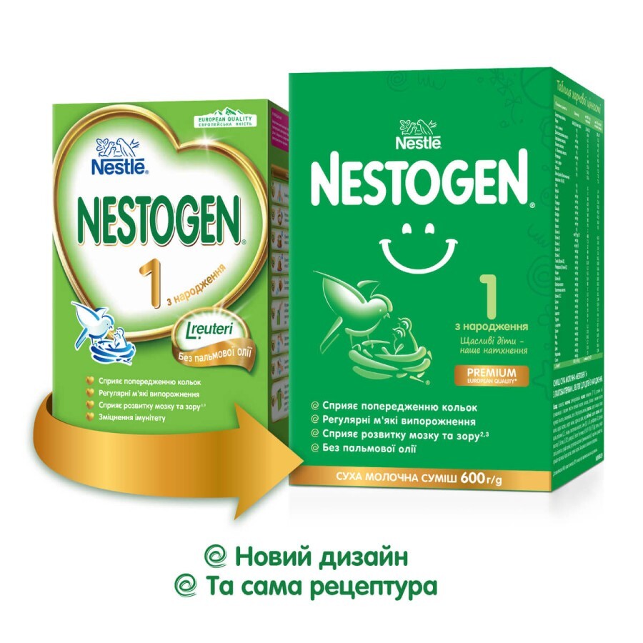 Суміш Nestle Nestogen 1 з народження 700 г: ціни та характеристики