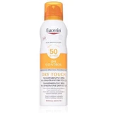 Eucerin Oil Control Invisible Skin Spray с защитой от солнца, SPF 50+, 200 мл