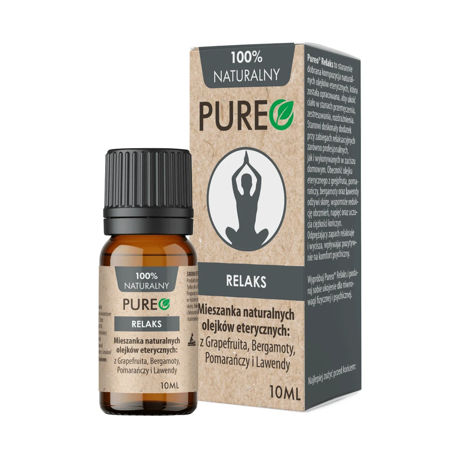 Pureo Relax, смесь натуральных эфирных масел, 10 мл: цены и характеристики