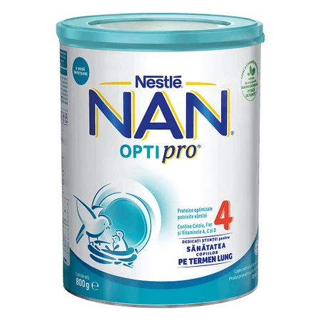 Молочна суміш преміум-класу Nan 4 Optipro, +2 роки, 800 г, Nestlé: ціни та характеристики