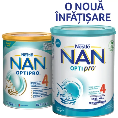 Молочна суміш преміум-класу Nan 4 Optipro, +2 роки, 800 г, Nestlé: ціни та характеристики