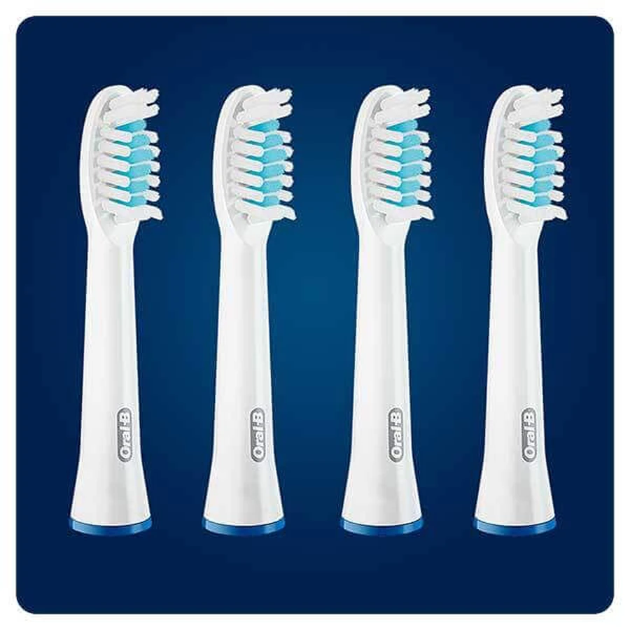 Oral-B, чутливі до ультразвуку, змінні насадки для щіток, 4 шт.: ціни та характеристики