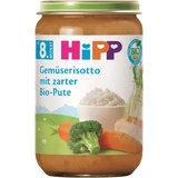 Пюре HiPP Organic Овощное ризотто с мясом индейки с 8 месяцев, 220 г