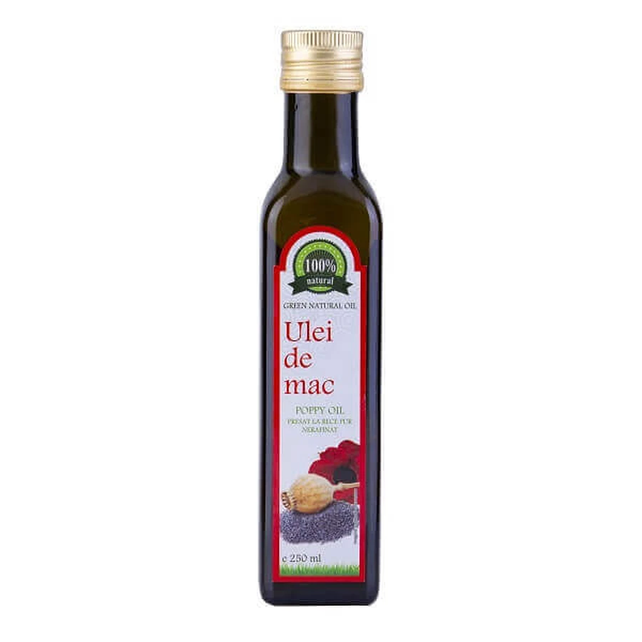 Чистое нерафинированное маковое масло холодного отжима, 250 мл, Carmita Classic: цены и характеристики