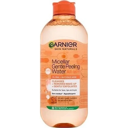 Garnier Мицеллярная вода с эффектом пилинга все-в-одном, 400 мл 1×400 мл, мицеллярная вода: цены и характеристики