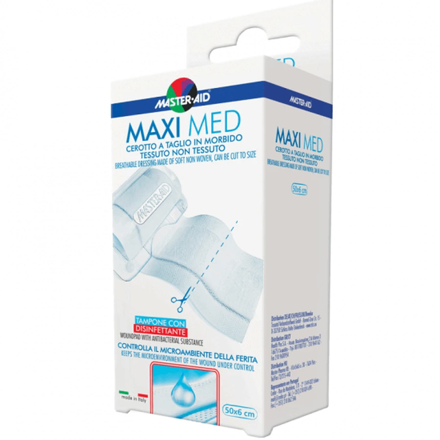 Валик перевязочный Maxi Med Master-Aid, 50х6 см, Pietrasanta Pharma: цены и характеристики