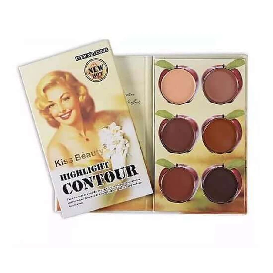 Контурна палетка для контурів Kiss Beauty Highlight #3: ціни та характеристики
