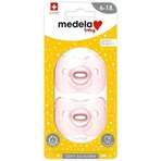 MEDELA детская соска SOFT SILICONE девочка 1×2 шт.: цены и характеристики