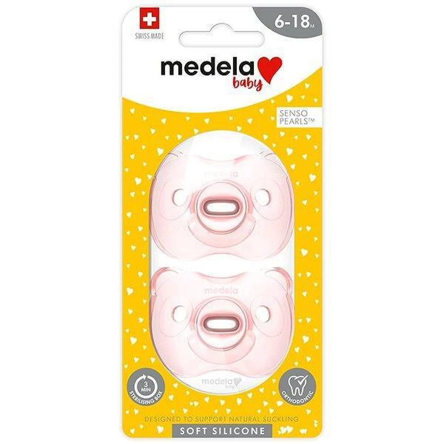 MEDELA детская соска SOFT SILICONE девочка 1×2 шт.: цены и характеристики
