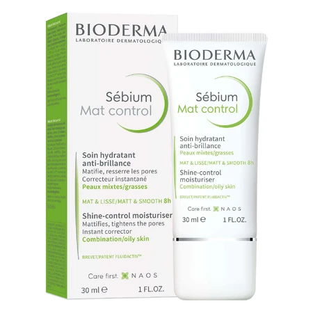 Крем для обличчя Bioderma Sebium Mat Control, 30 мл: ціни та характеристики