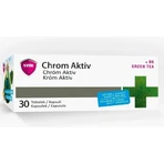 VIRDE CHROME ACTIV с зеленым аж 1×30 cps, пищевая добавка: цены и характеристики
