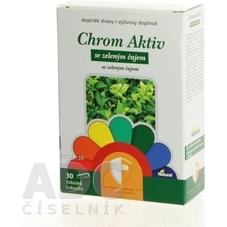 VIRDE CHROME ACTIV с зеленым аж 1×30 cps, пищевая добавка: цены и характеристики