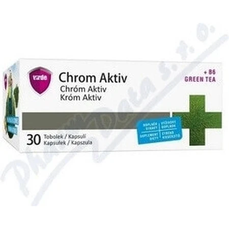 VIRDE CHROME ACTIV с зеленым аж 1×30 cps, пищевая добавка: цены и характеристики