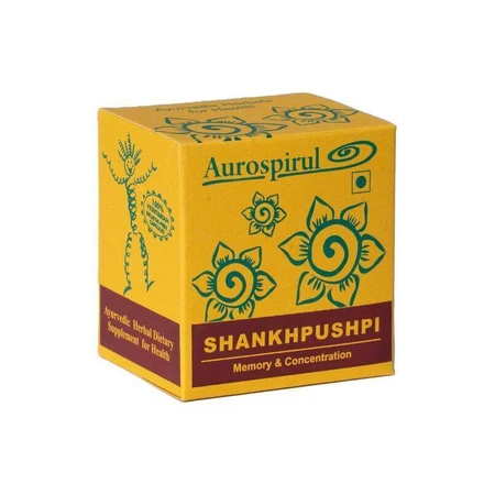 Шанкапушпі (пам'ять і концентрація) 100 капсул Aurospirul: ціни та характеристики