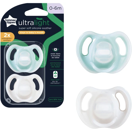 Tommee Tippee CTN Ультралегка соска 0-6м, 2 шт.: ціни та характеристики