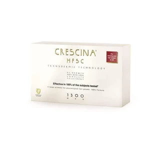 Комплексне лікування для чоловіків Crescina Transdermic HFSC 1300 Man, 10 + 10 ампул, Labo
