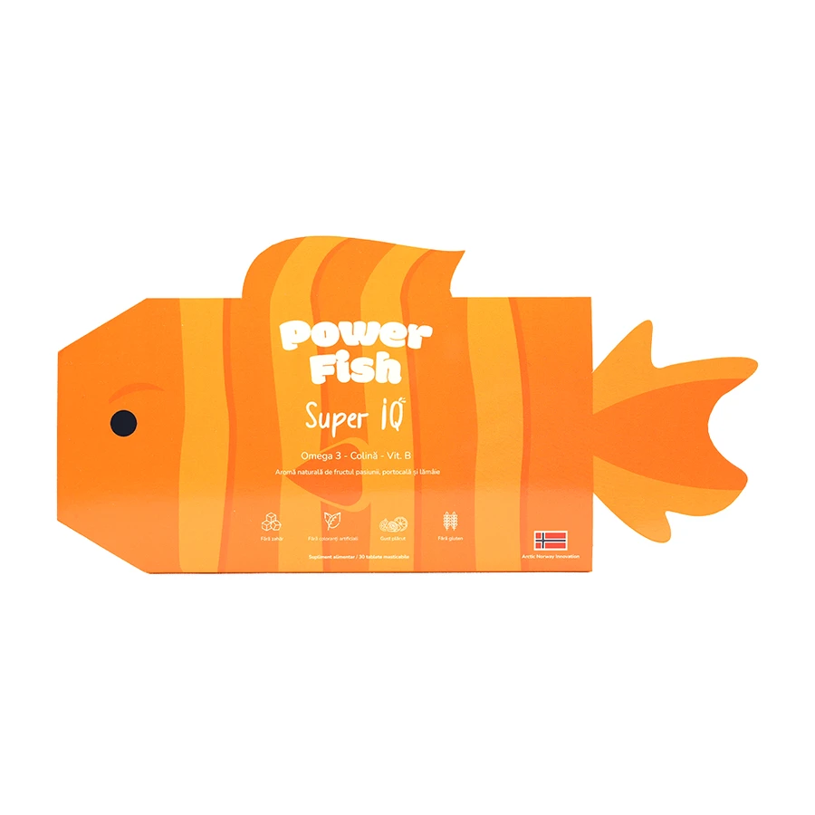 Супер IQ для мальчиков, 30 желе, PowerFish: цены и характеристики