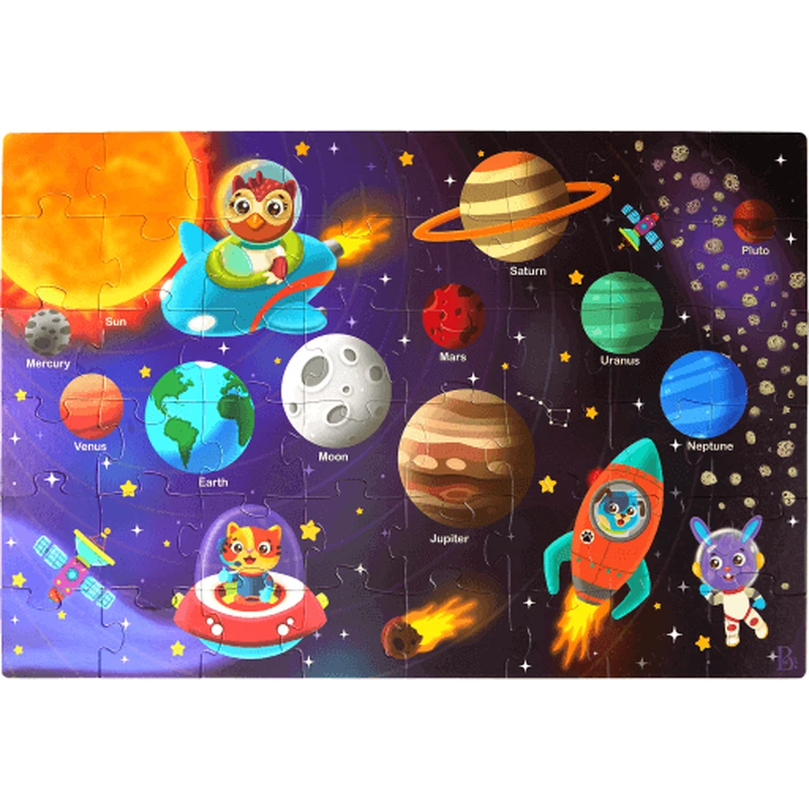 B-Toys Пазл maxi - Солнечная система 48 деталей: цены и характеристики