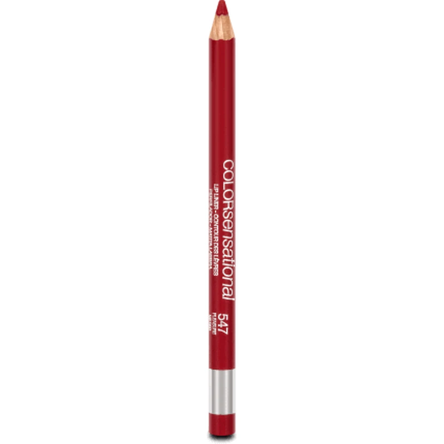Maybelline New York Colour Sensational Lip Liner 547 Pleasure Me Red, 1 шт.: цены и характеристики