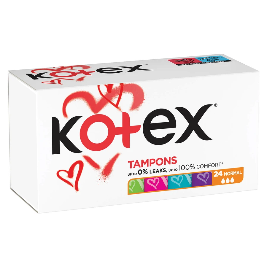 Тампоны гигиенические Kotex Normal 24 шт: цены и характеристики