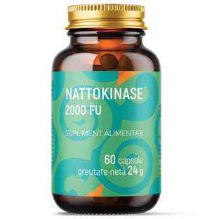 Наттокиназа 2000FU, 60 капсул, Ремедия