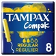 Тампоны Tampax Compak Regular Single c аппликатором 8 шт