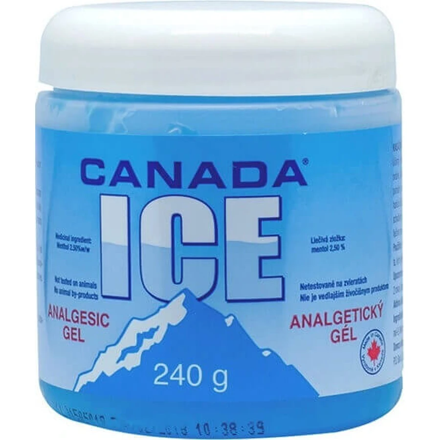 CANADA ICE GEL 1×240 мл, обезболивающее средство: цены и характеристики
