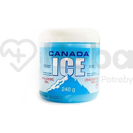 CANADA ICE GEL 1×240 мл, обезболивающее средство: цены и характеристики
