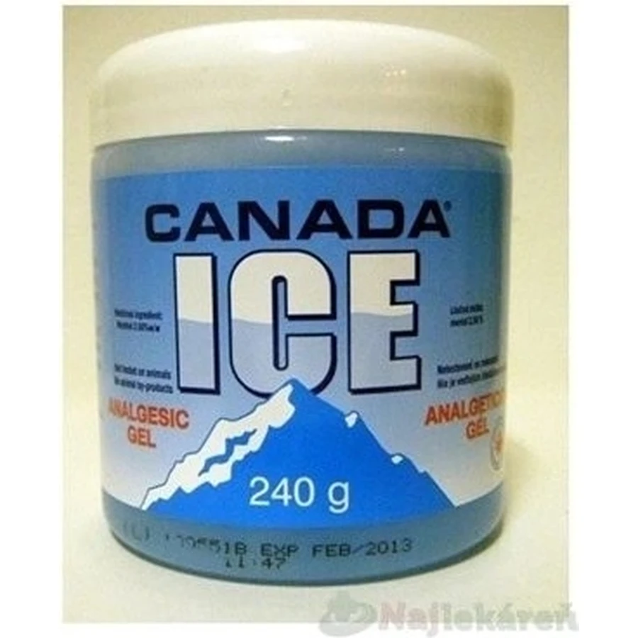 CANADA ICE GEL 1×240 мл, обезболивающее средство: цены и характеристики