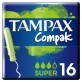 Тампони Tampax Compak Super з аплікатором 16 шт 